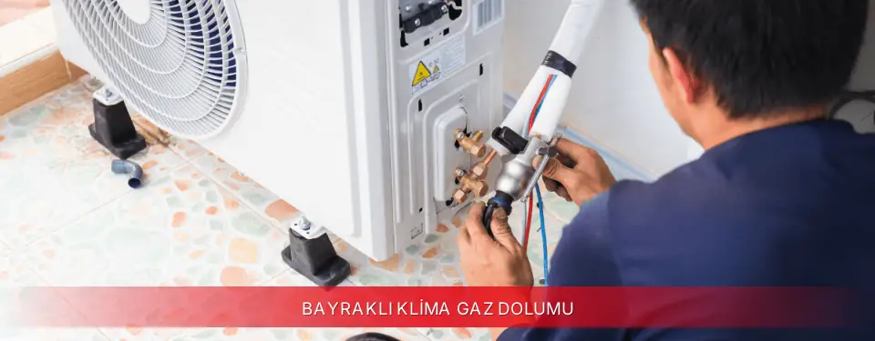 Bayraklı İlçemi ECA Klima Gaz Dolumu